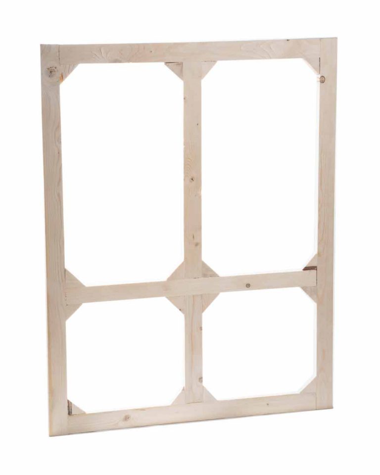 قاب پنجره چوبی کد F 120