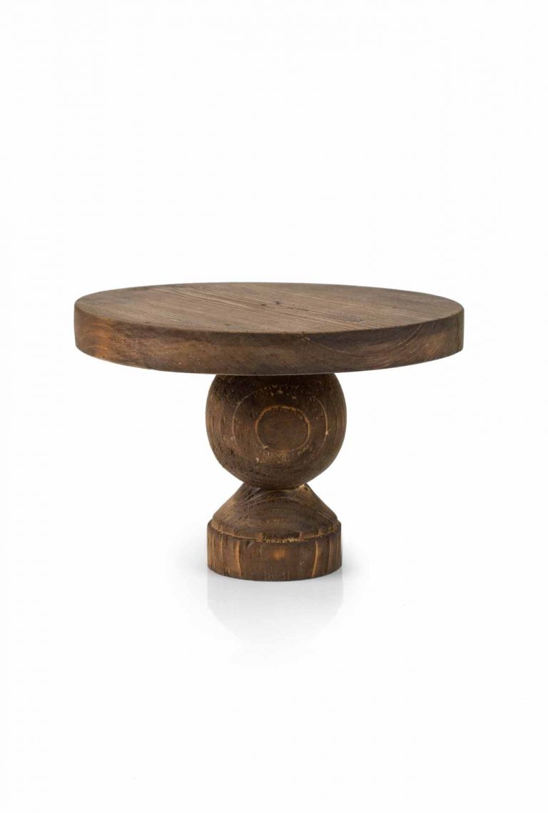 پایه کیک چوبی متوسط کد F 93