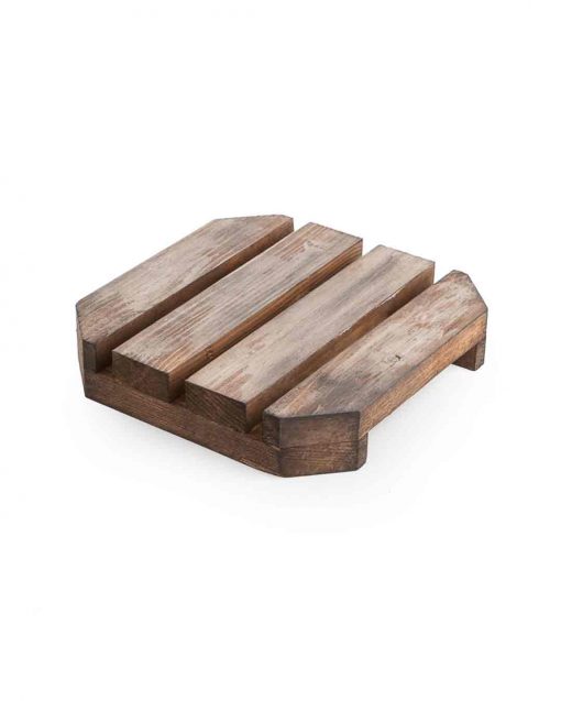 سینی چوبی مربع بدون گوشه