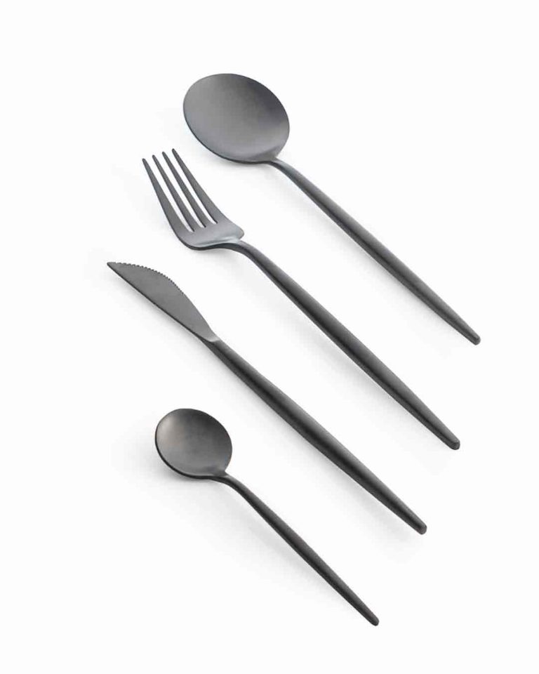سرویس قاشق و چنگال استیل