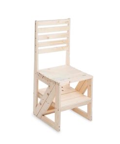 صندلی چوبی نردبان شو (در 2 رنگ)